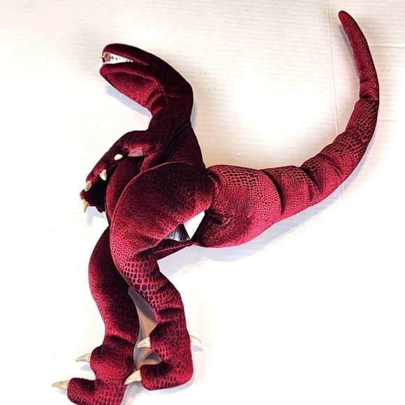 Folkmanis hand puppet red dragon - Picture 1 of 8